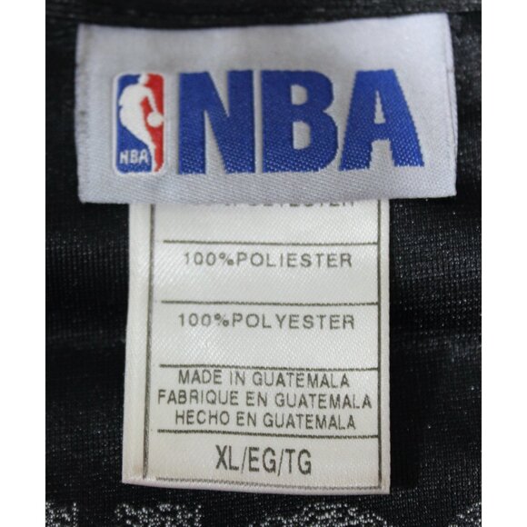 NBA Vintage Toronto Raptors Andreas Bargnani #7 Jersey Adult XL Black Purple - Picture 2 of 4